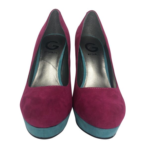 G by Guess Multicolored Platform Pumps - Size 7 - Women - Picture 3 of 13